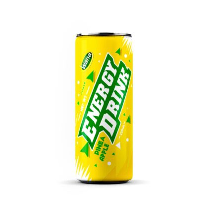 320ml Sleek Can Pineapple Flavored Energy Beverage
